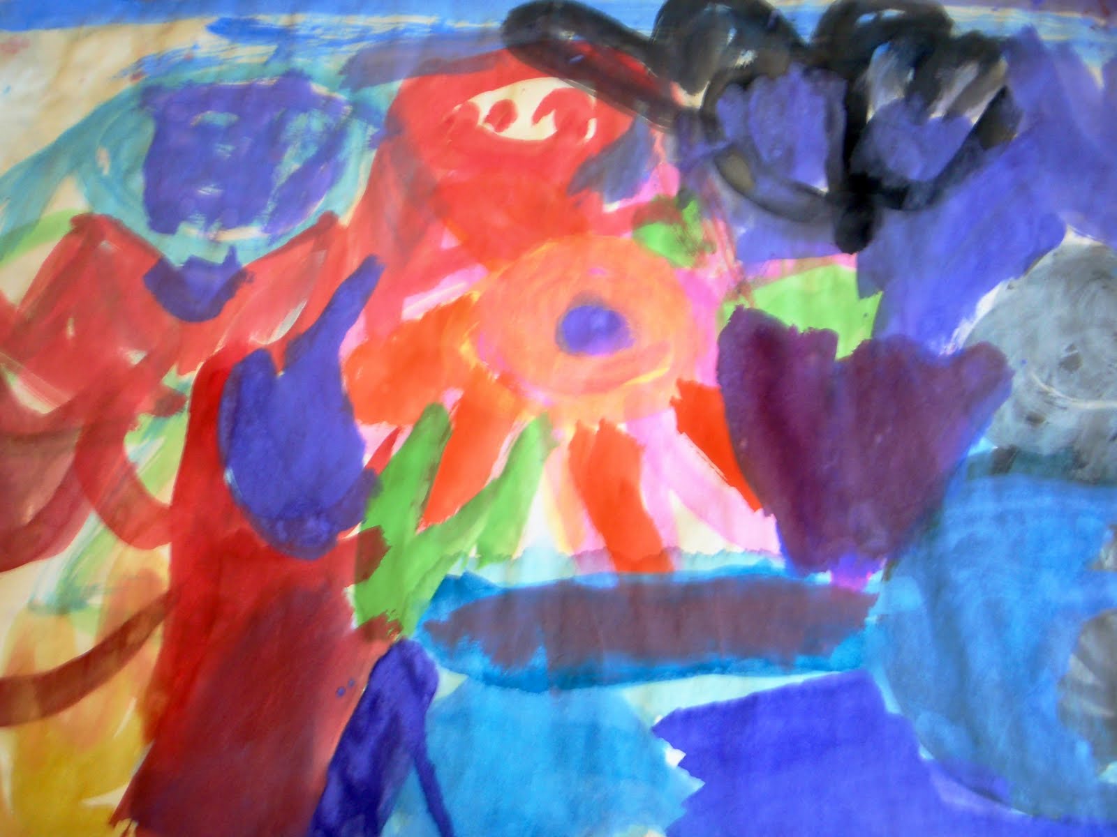 Fayston Elementary Art: Kindergarten Paintings
