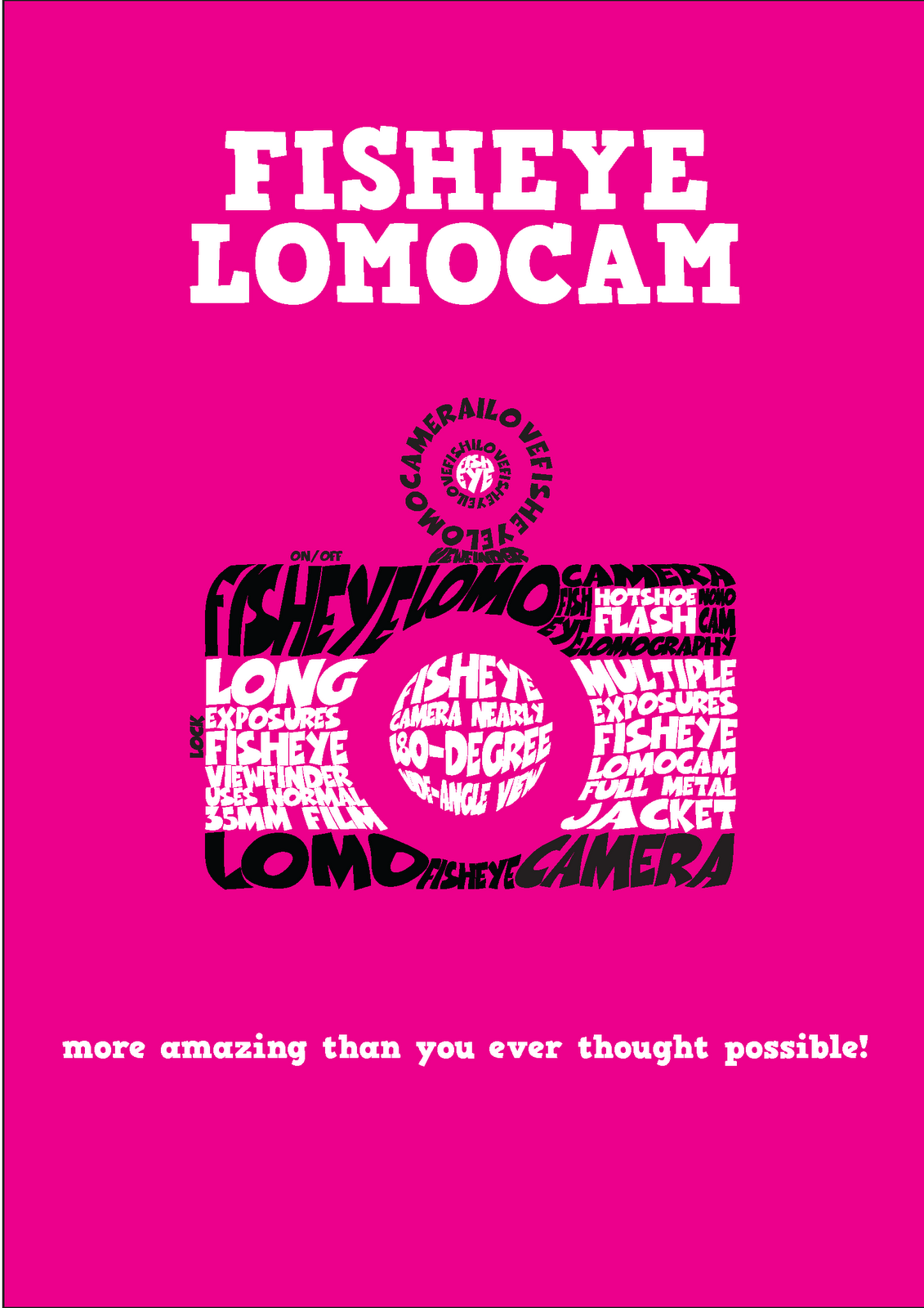 Tony's School Project Poster Design