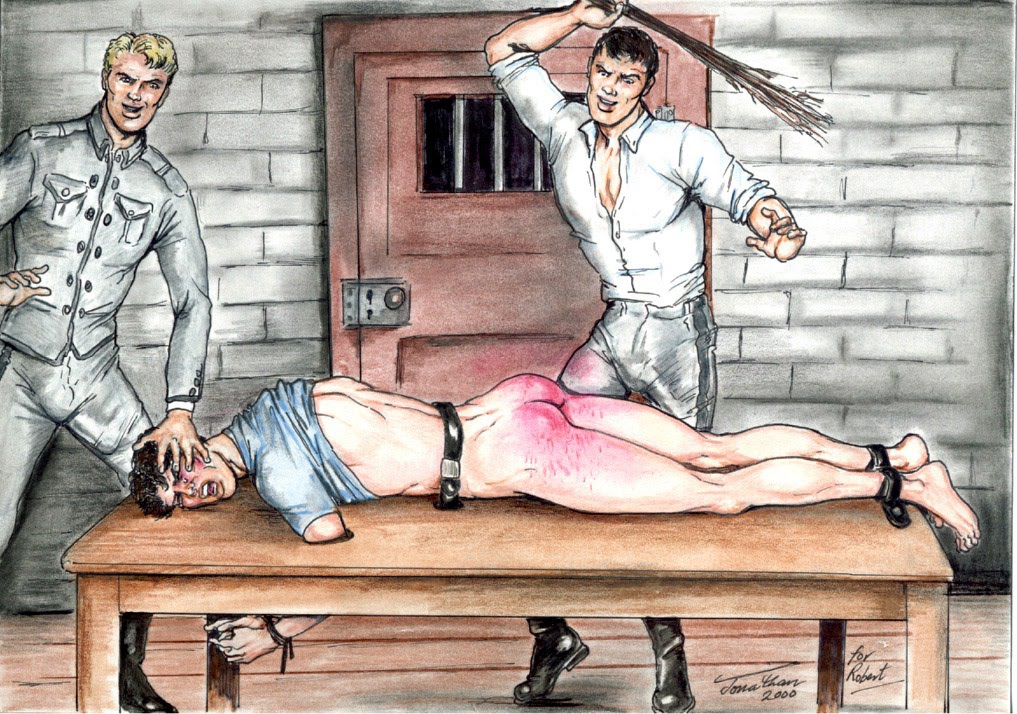 Prison Spanking.