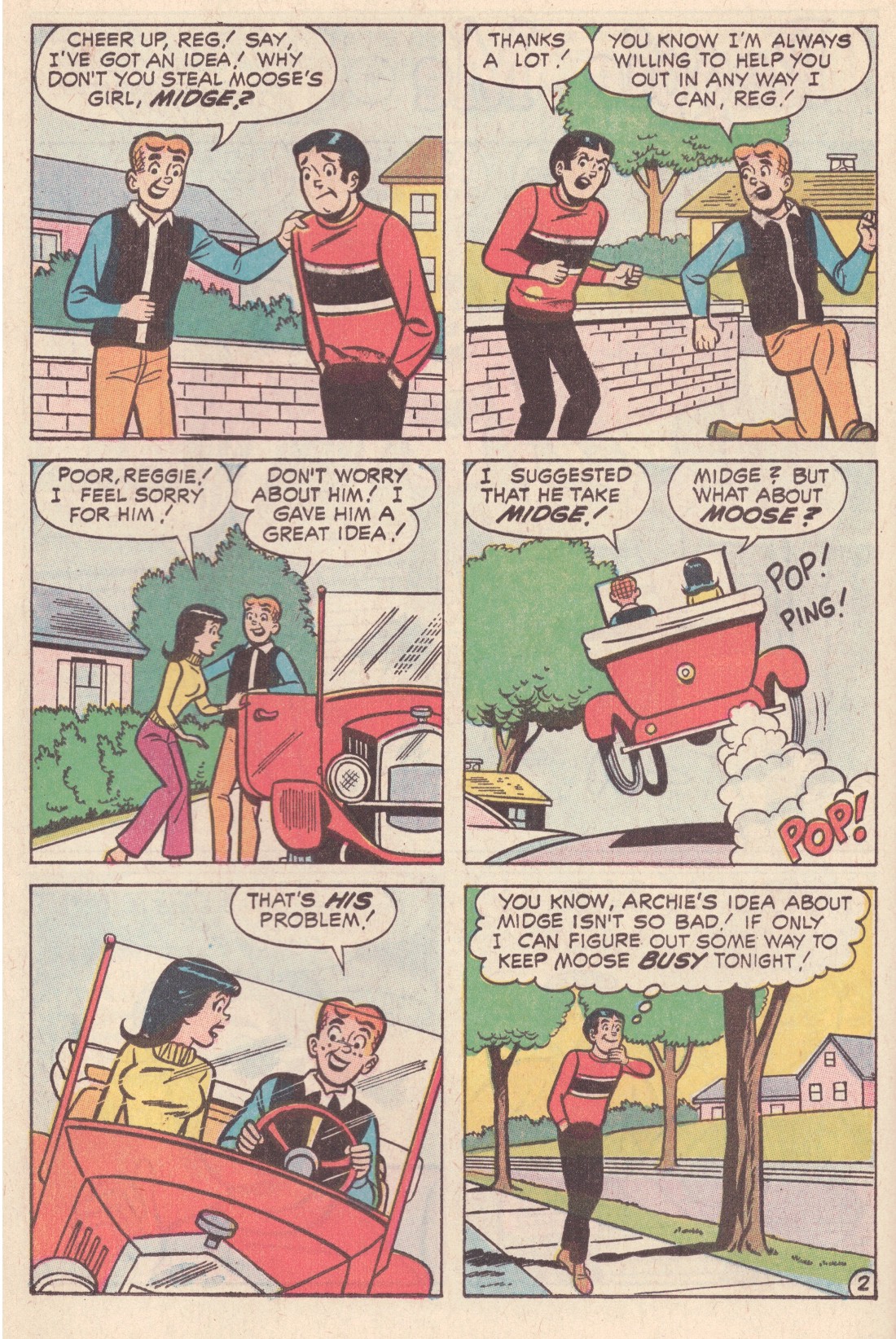 Read online Reggie and Me (1966) comic -  Issue #42 - 14