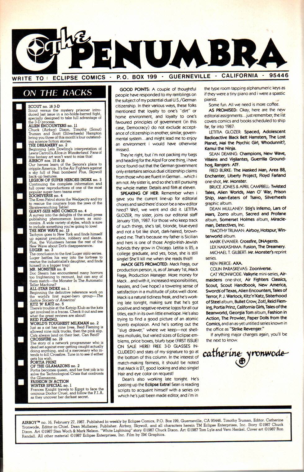 Read online Airboy (1986) comic -  Issue #16 - 2