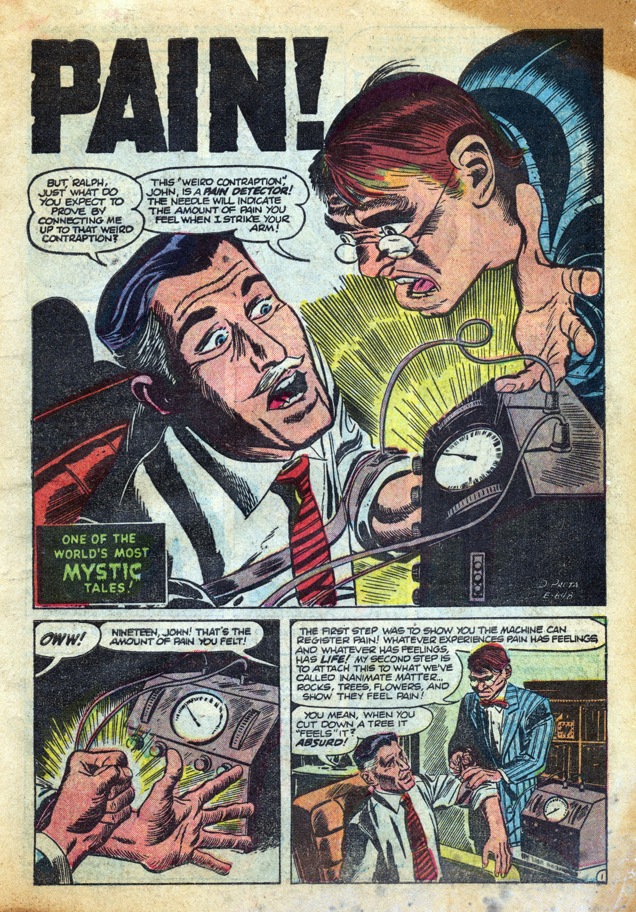 Read online Mystic (1951) comic -  Issue #33 - 3