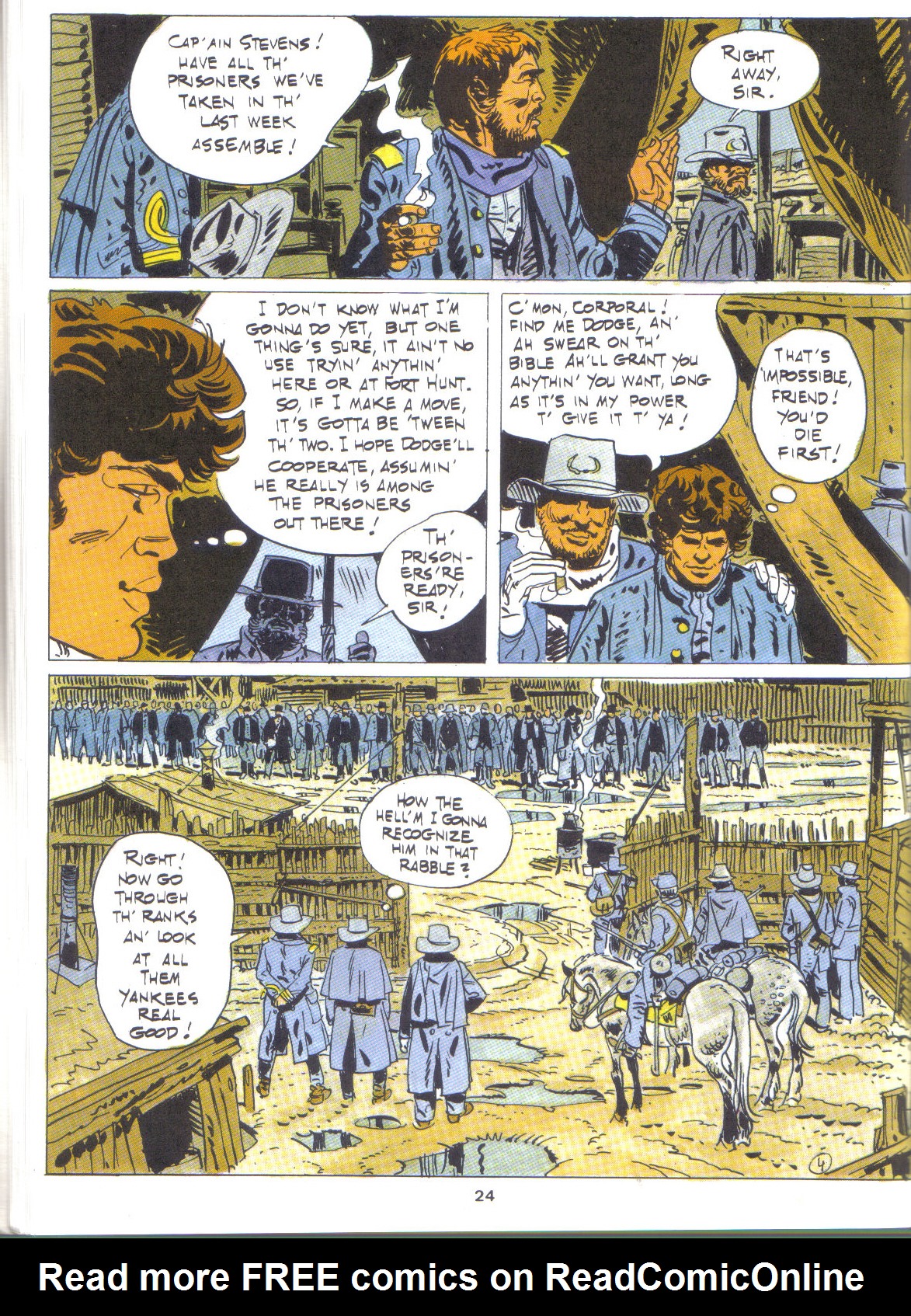 Read online Young Blueberry comic -  Issue # TPB 3 - 25