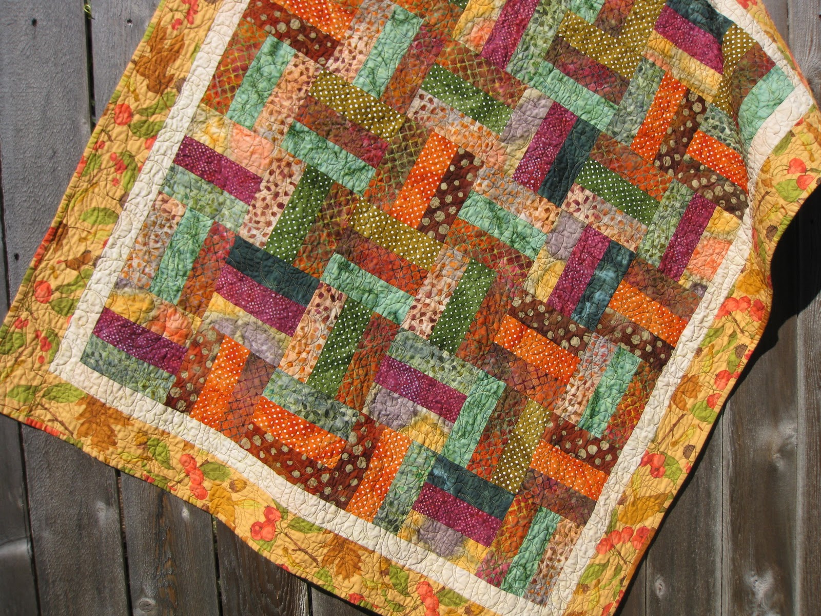 Millie's Quilting Orange and Yellow Quilts