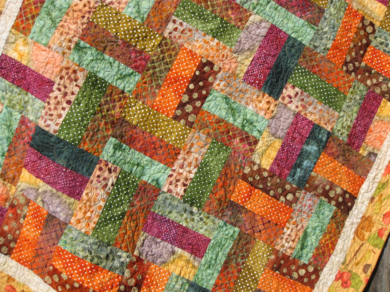 Millie's Quilting Orange and Yellow Quilts