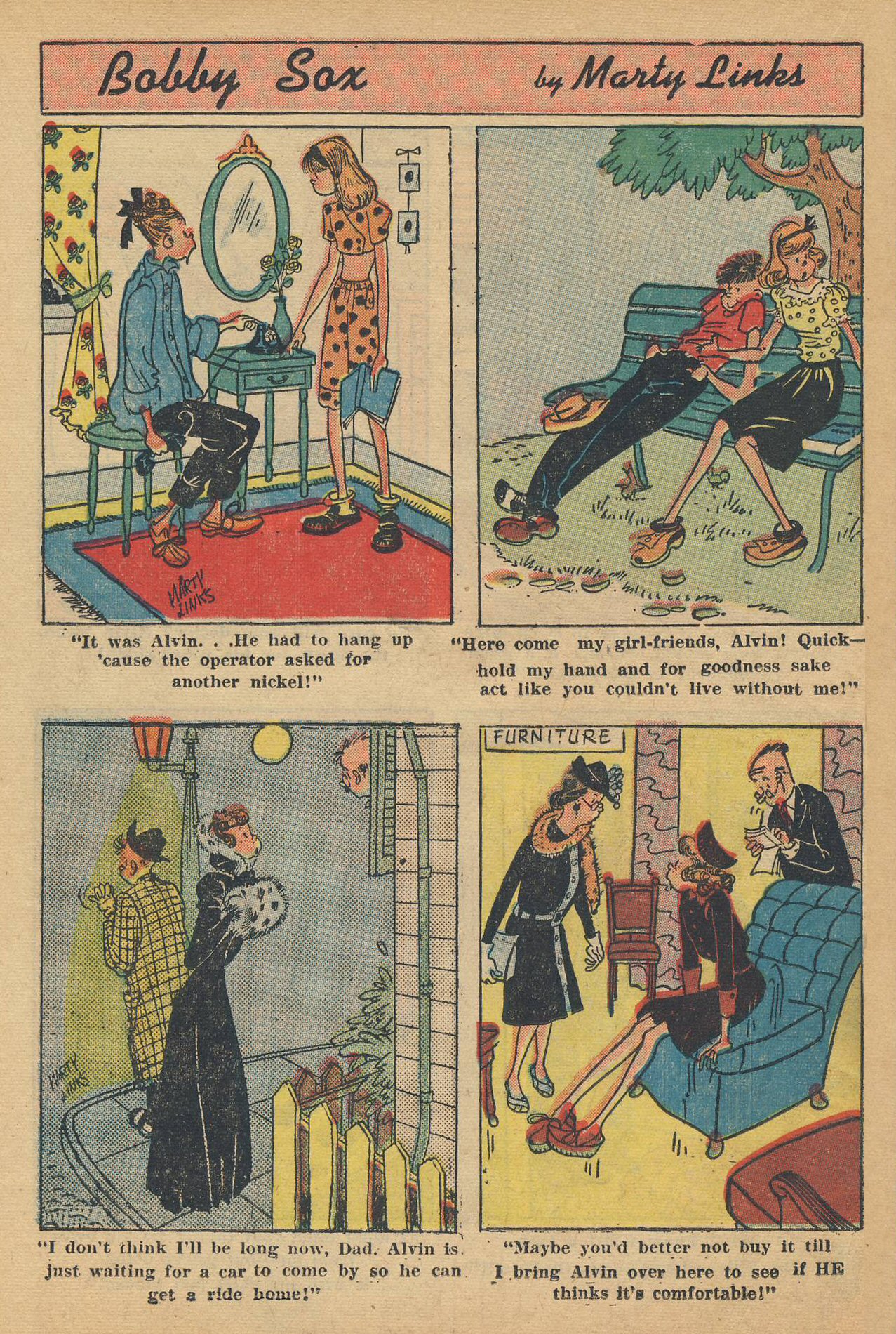 Read online Famous Funnies comic -  Issue #171 - 34