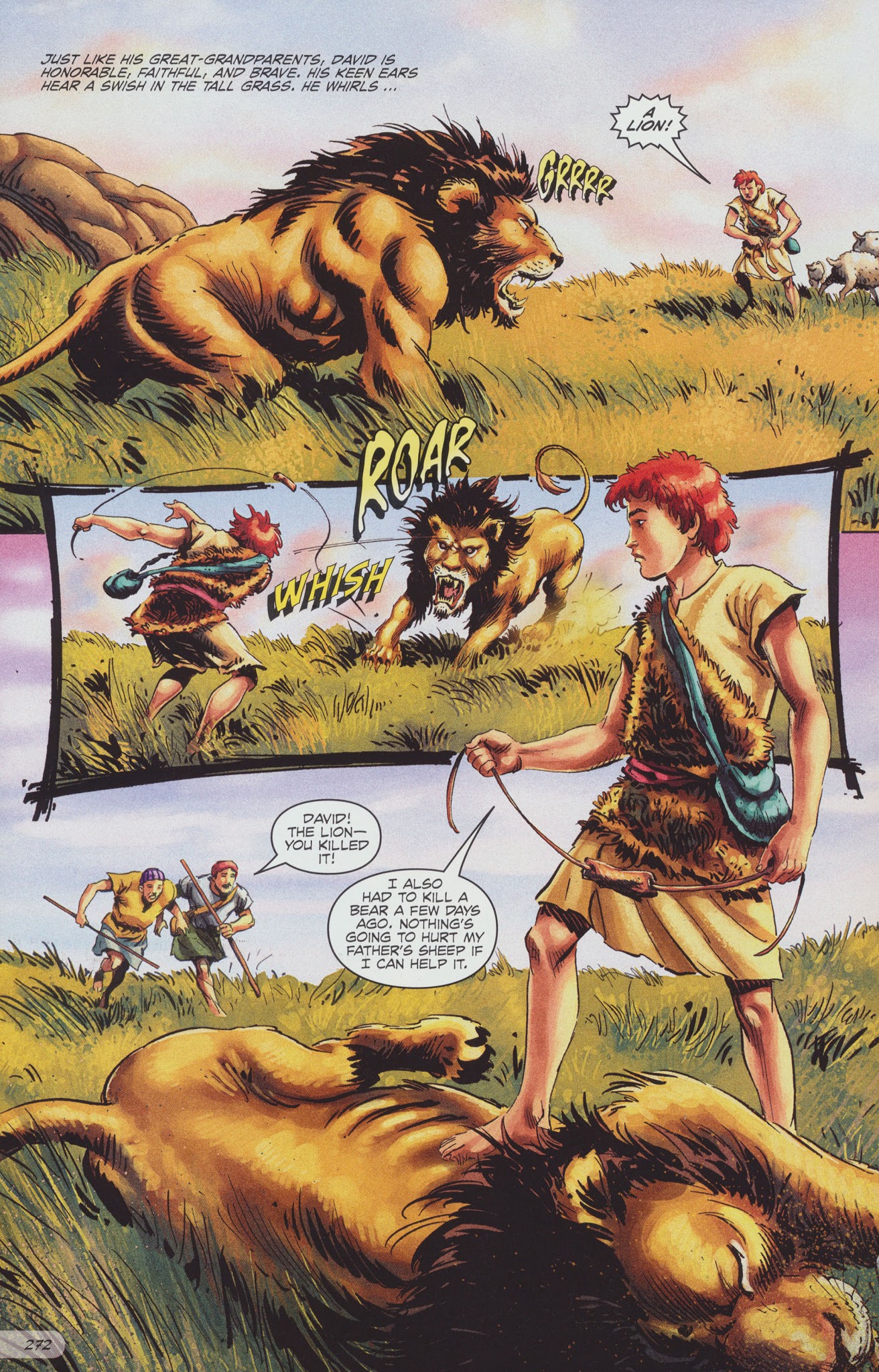Read online The Action Bible comic -  Issue # TPB 1 - 276