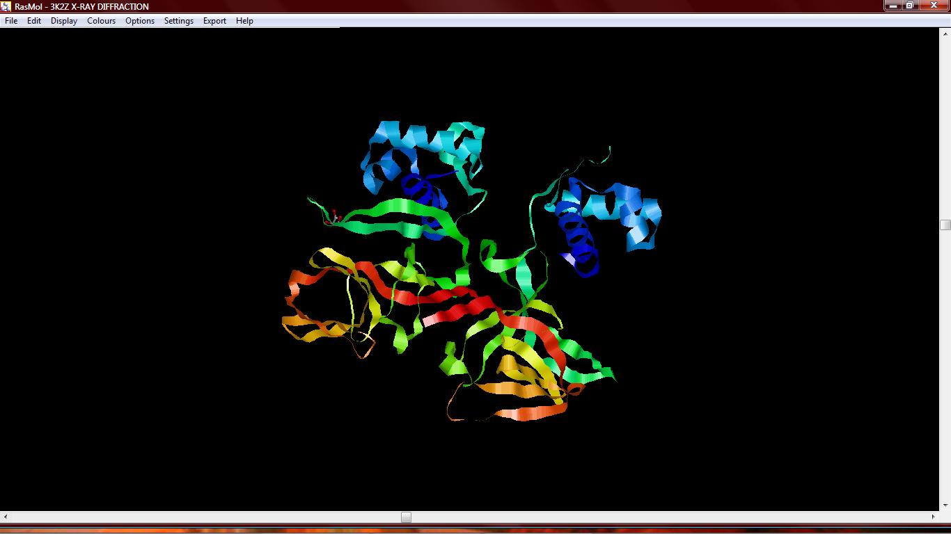 Huda Protein Data Bank and RasMol.