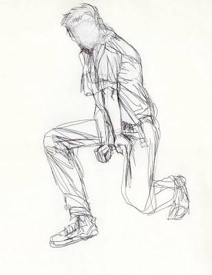 croquis de mode: croquis de mode(modele vivant 3eme cours)