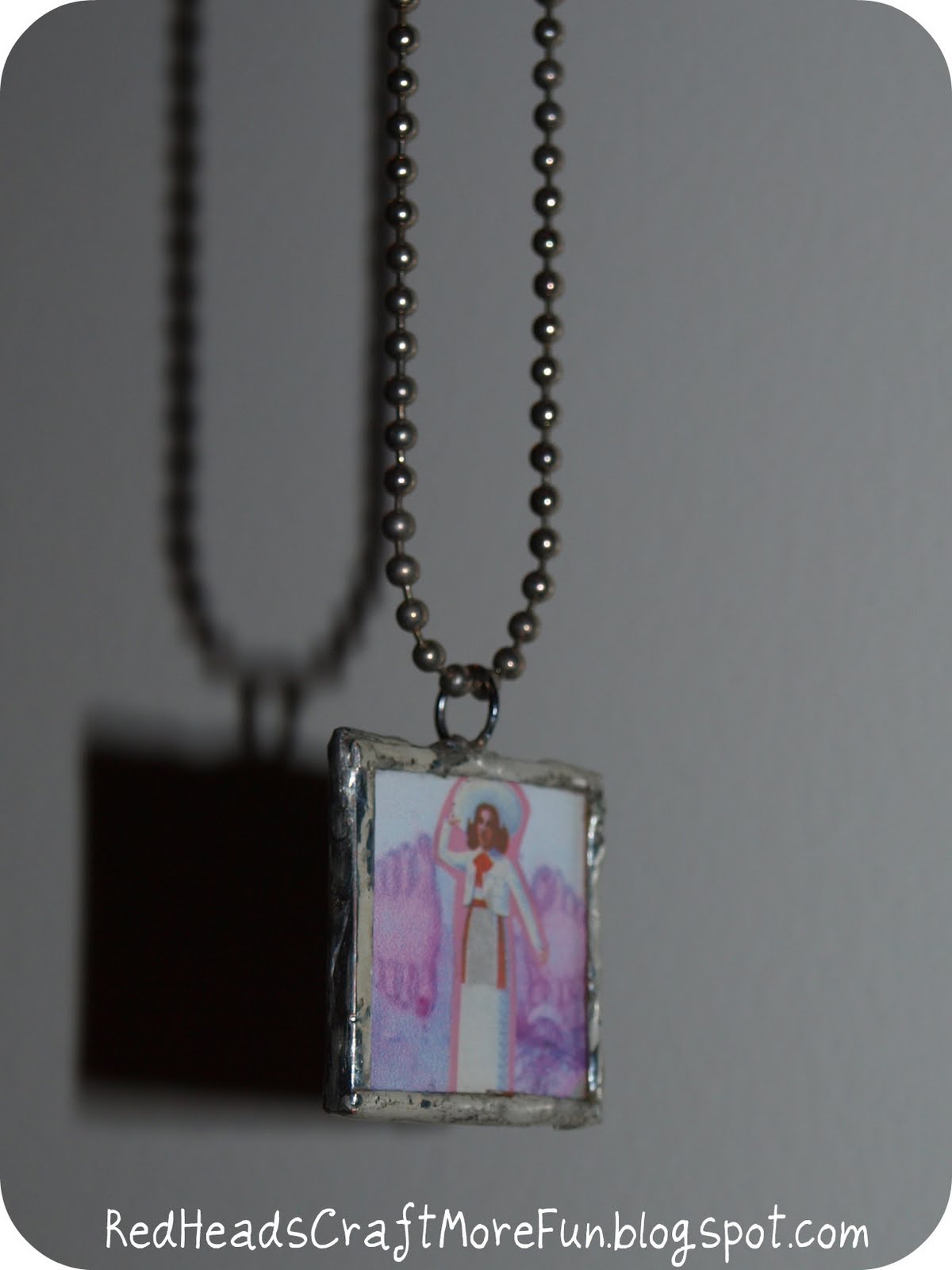 Red Heads Craft More Fun Soldered Necklaces