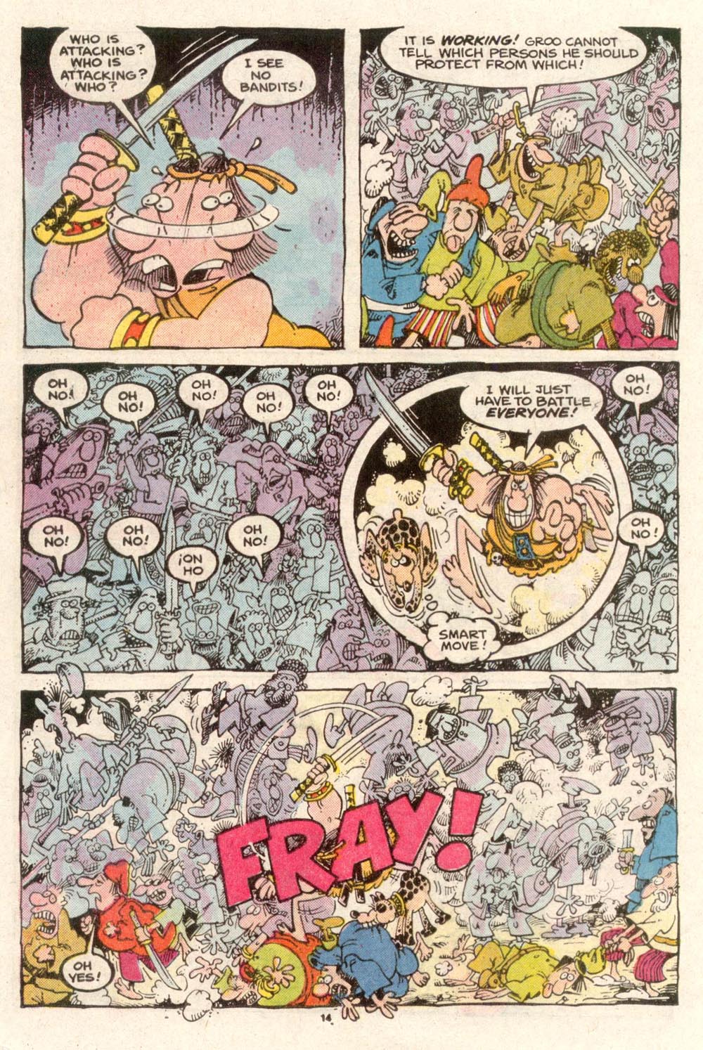 Read online Sergio Aragonés Groo the Wanderer comic -  Issue #49 - 14