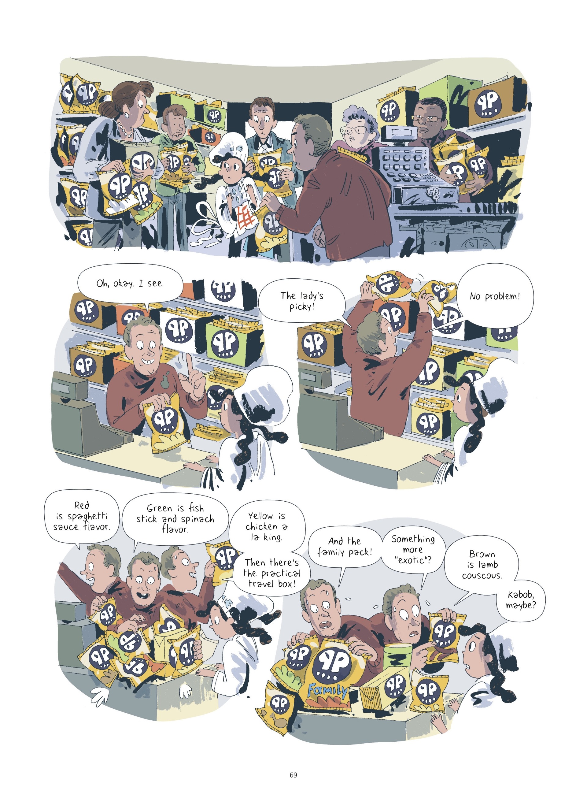 Read online Yasmina and the Potato Eaters comic -  Issue #1 - 71