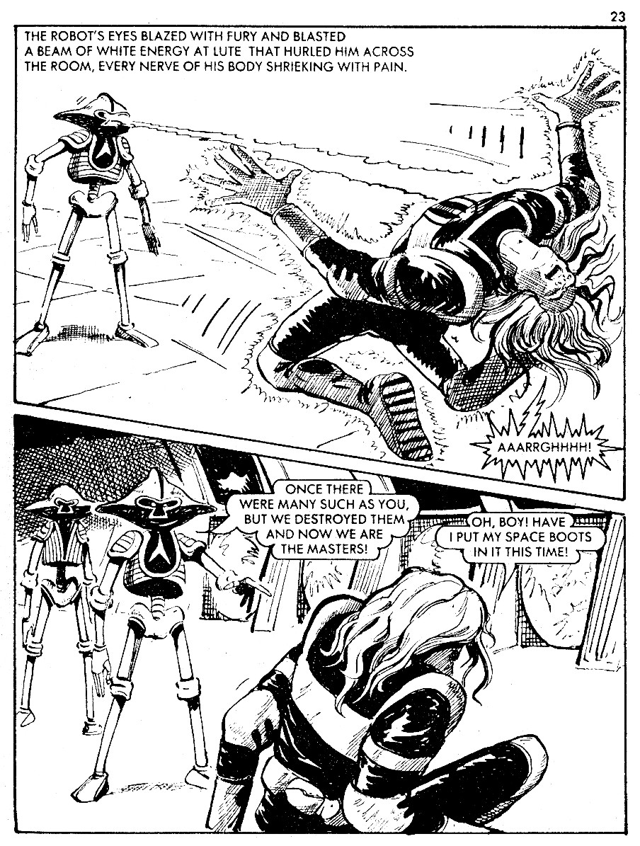 Read online Starblazer comic -  Issue #1 - 23