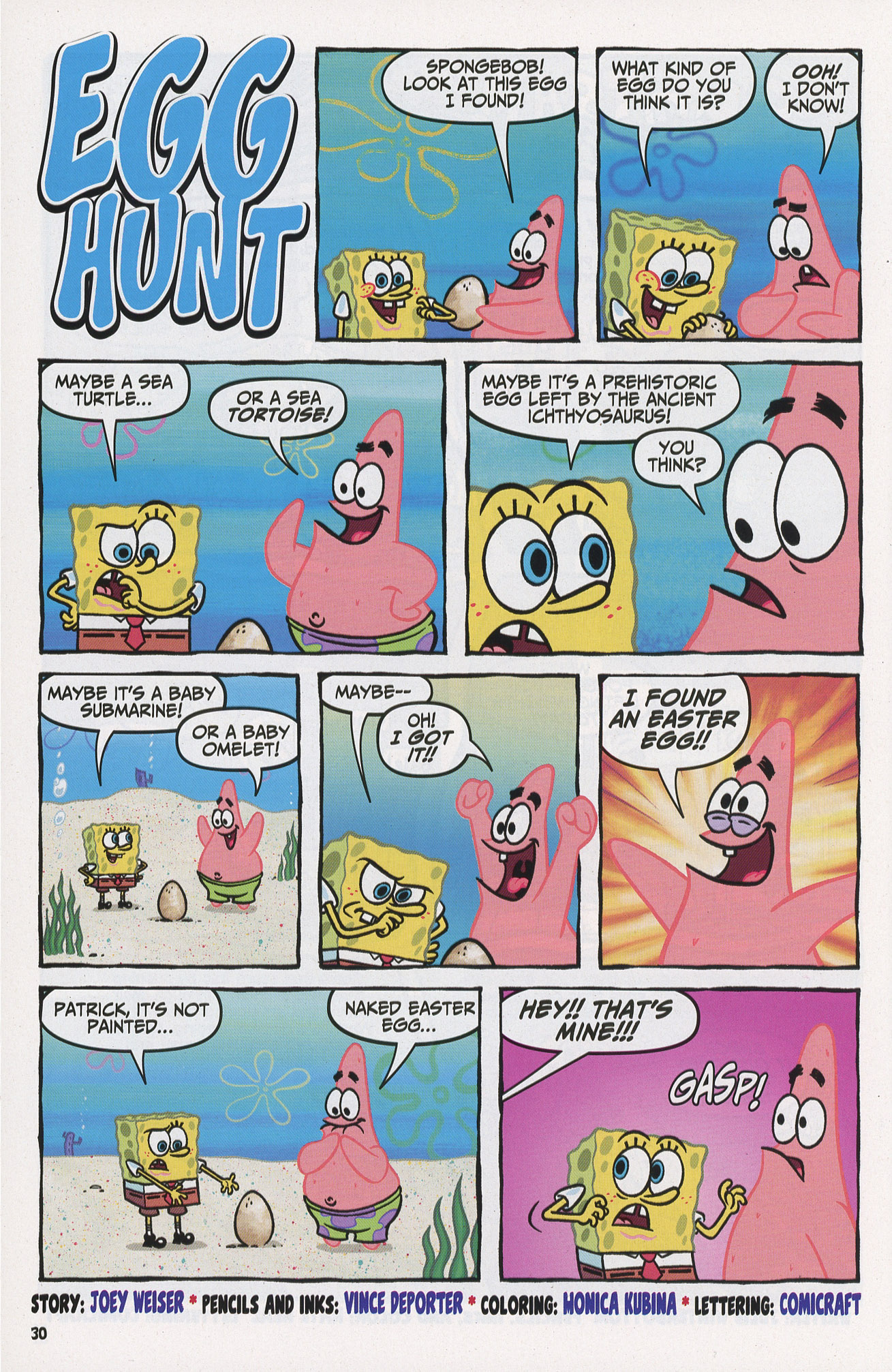 Read online SpongeBob Comics comic -  Issue #7 - 31