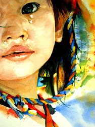watercolor portrait paintings