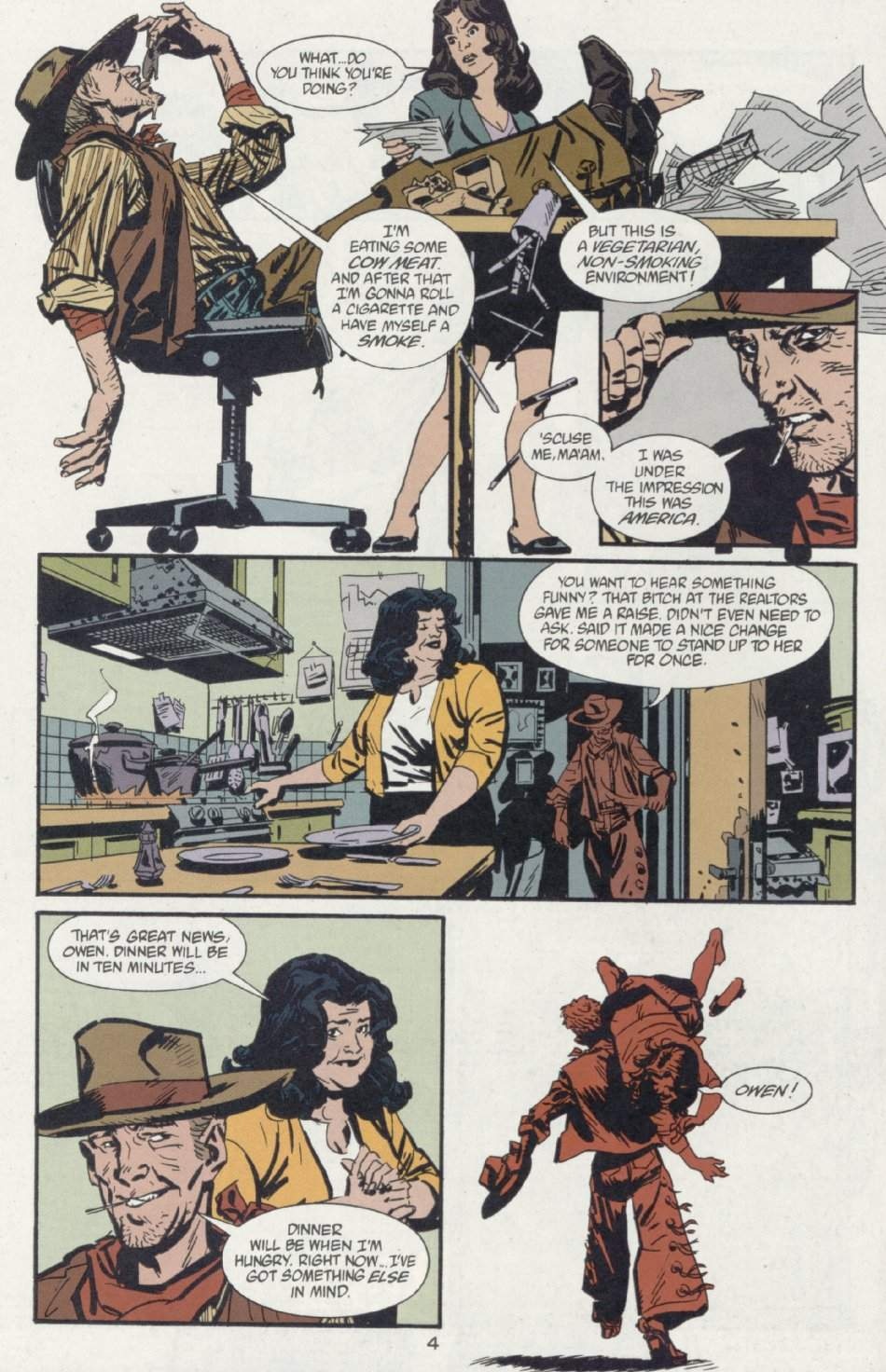 Read online Weird Western Tales (2001) comic -  Issue #4 - 6