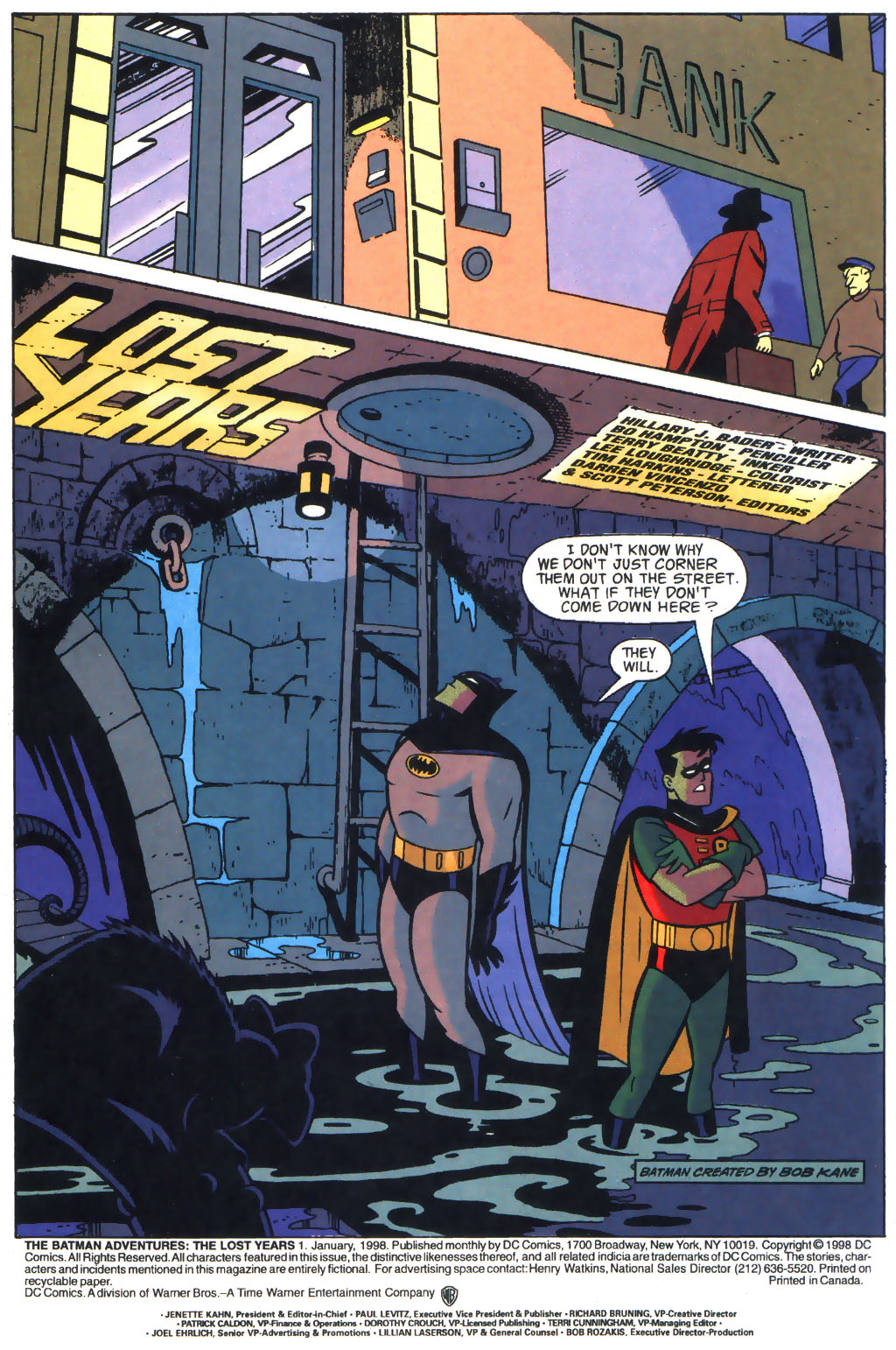 Read online The Batman Adventures: The Lost Years comic -  Issue #1 - 3