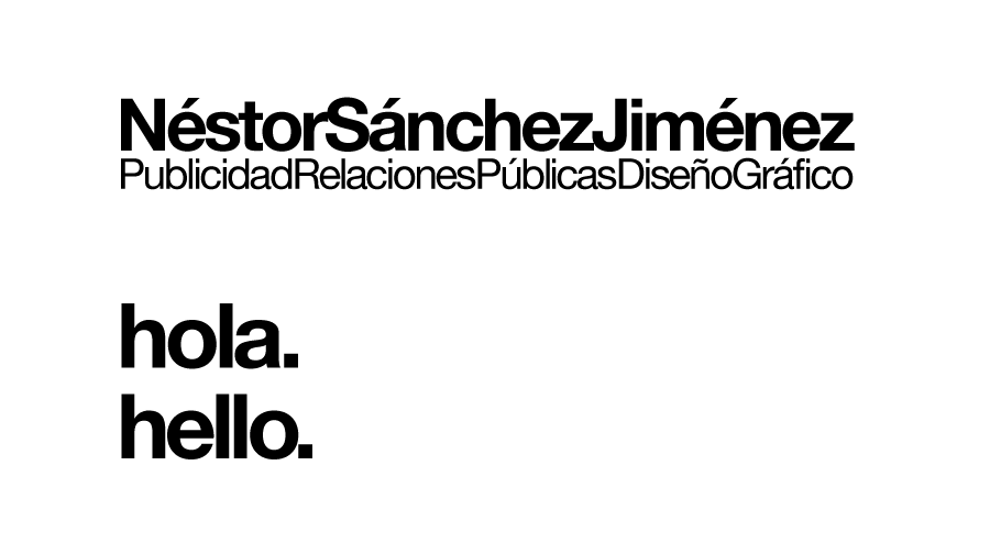 Néstor Sánchez Jiménez