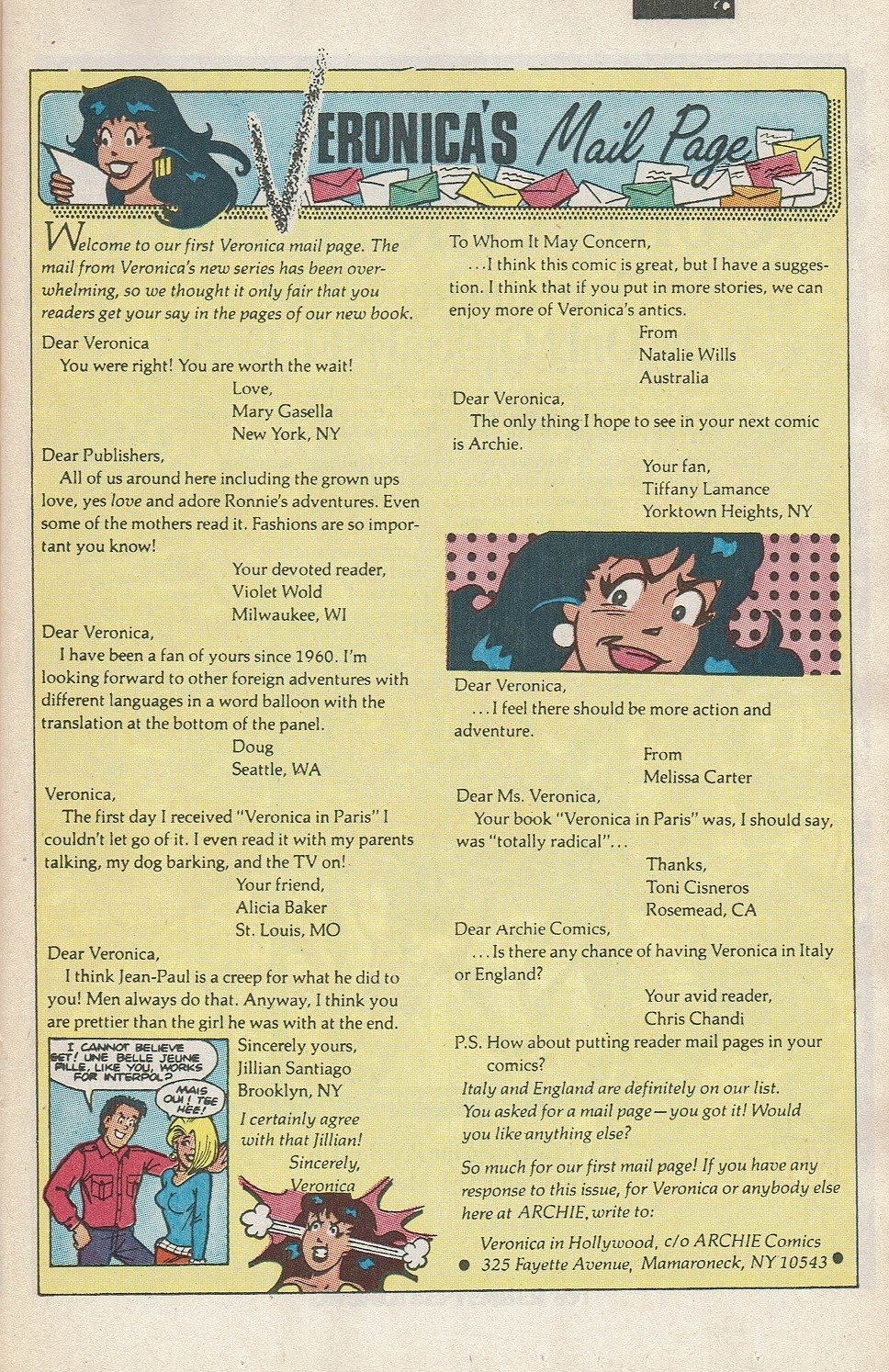 Read online Veronica comic -  Issue #4 - 11