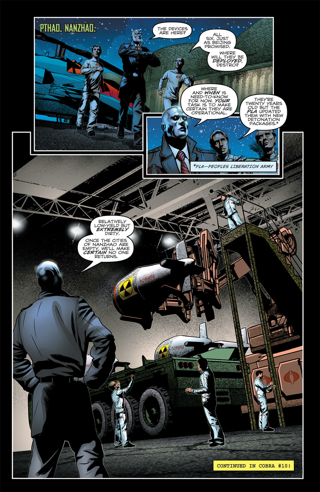 Read online G.I. Joe: Snake Eyes comic -  Issue #10 - 25