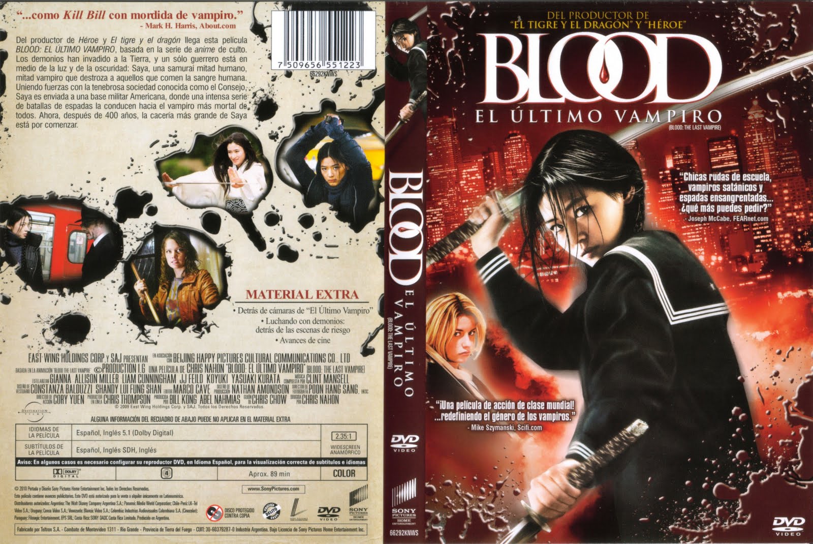 Video Club de los Valles - Santa Maria Catamarca: BLOOD EL ULTIMO VAMPIRO