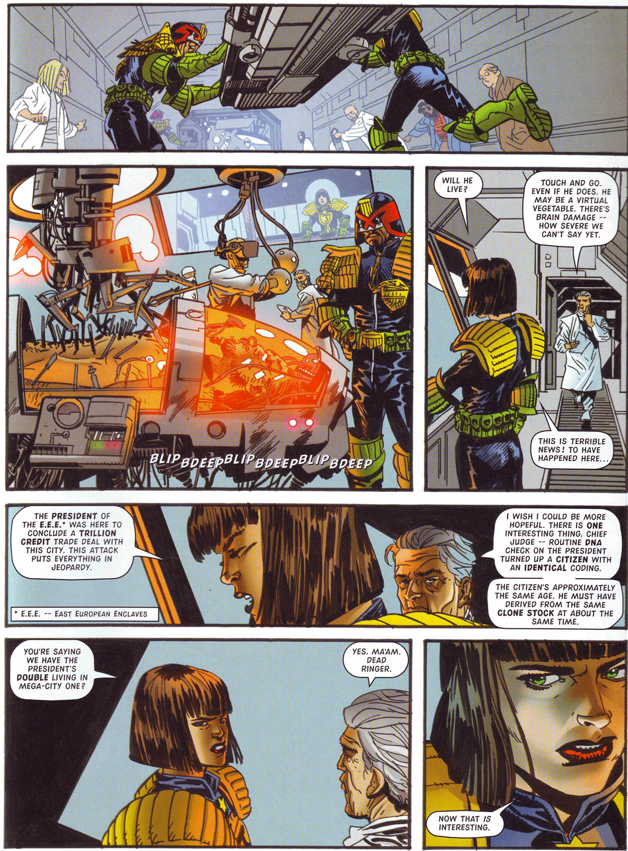 Read online Judge Dredd Megazine (vol. 3) comic -  Issue #64 - 5