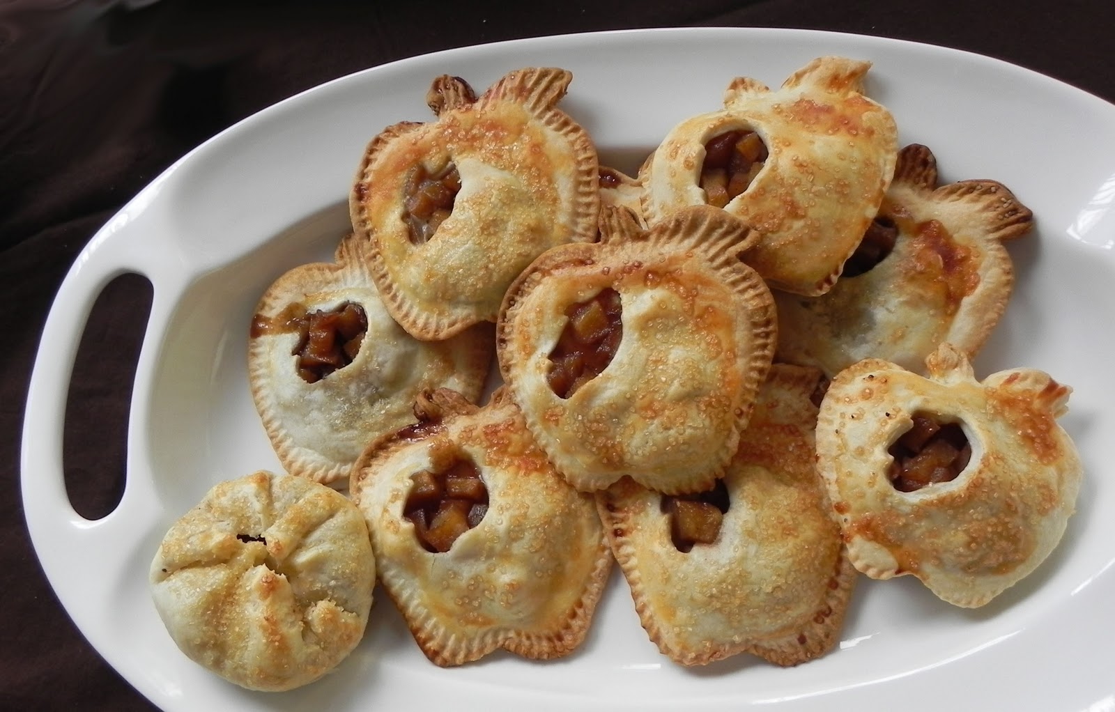 Pink Tea Apple Pocket Pies