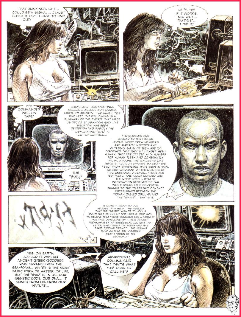 Read online Druuna comic -  Issue #6 - 47