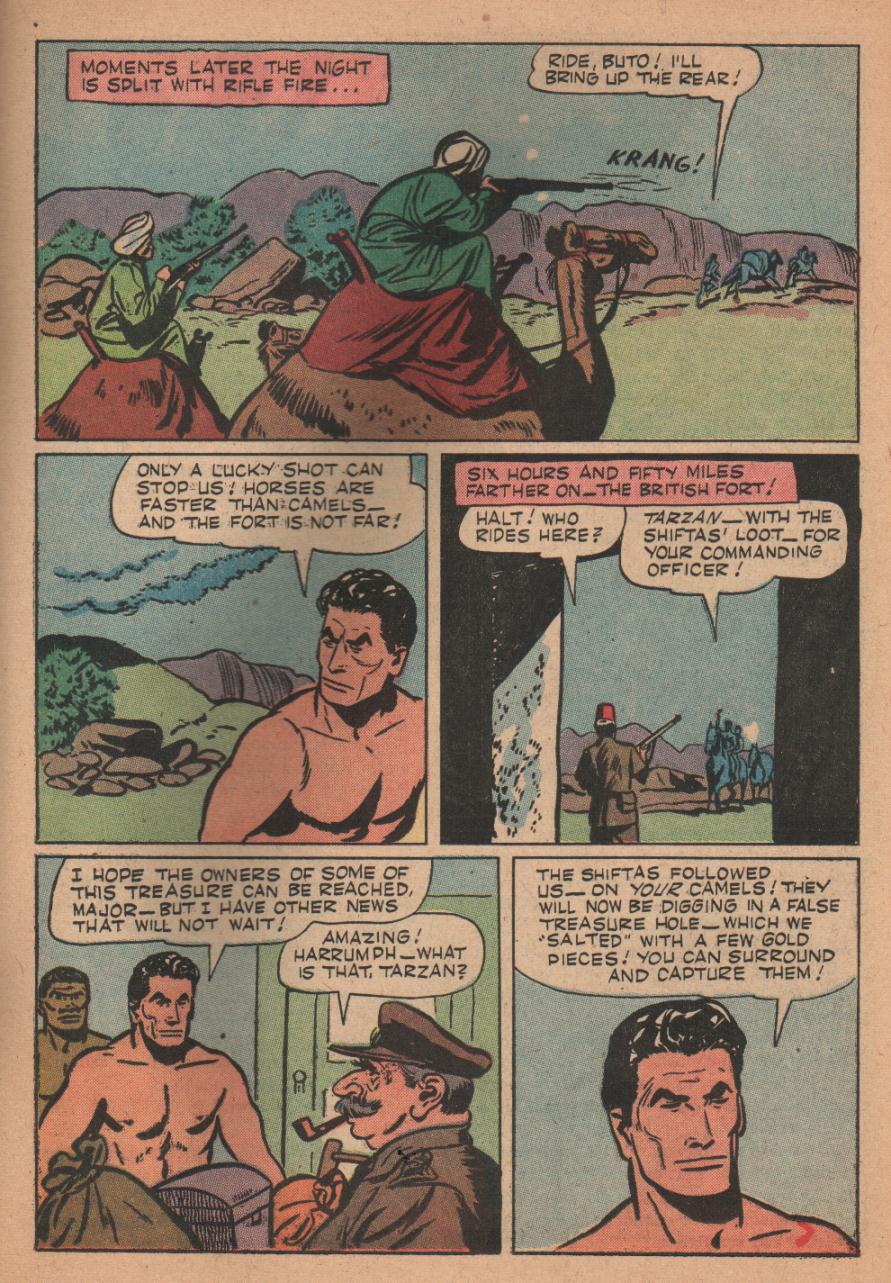 Read online Tarzan (1948) comic -  Issue #88 - 17
