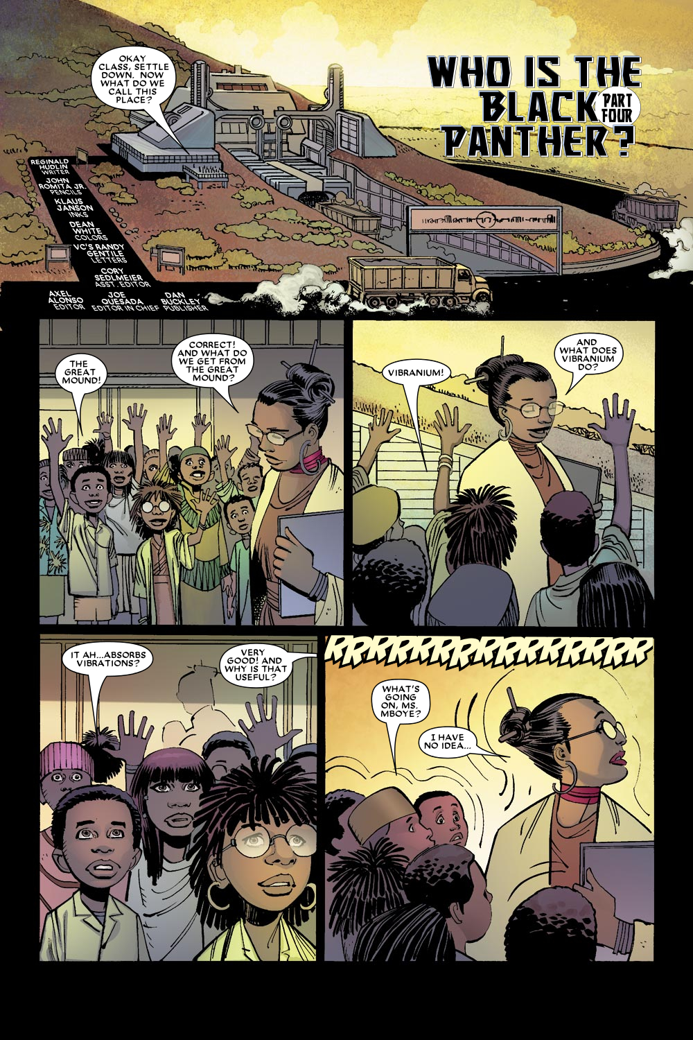 Read online Black Panther (2005) comic -  Issue #4 - 2