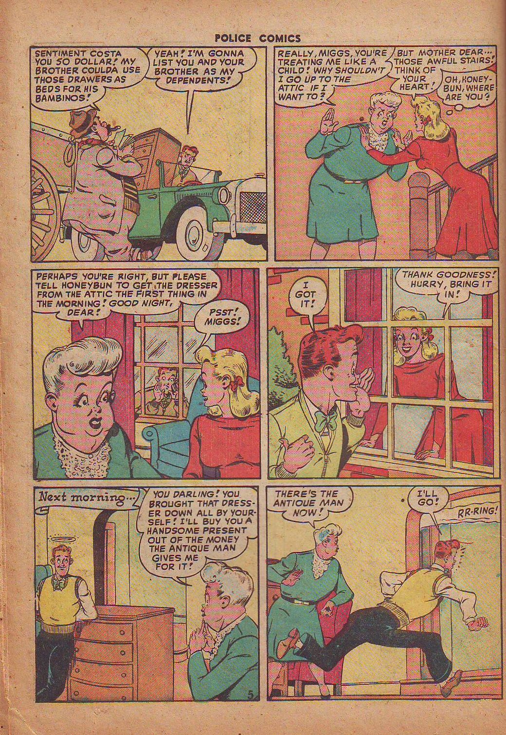 Read online Police Comics comic -  Issue #85 - 24