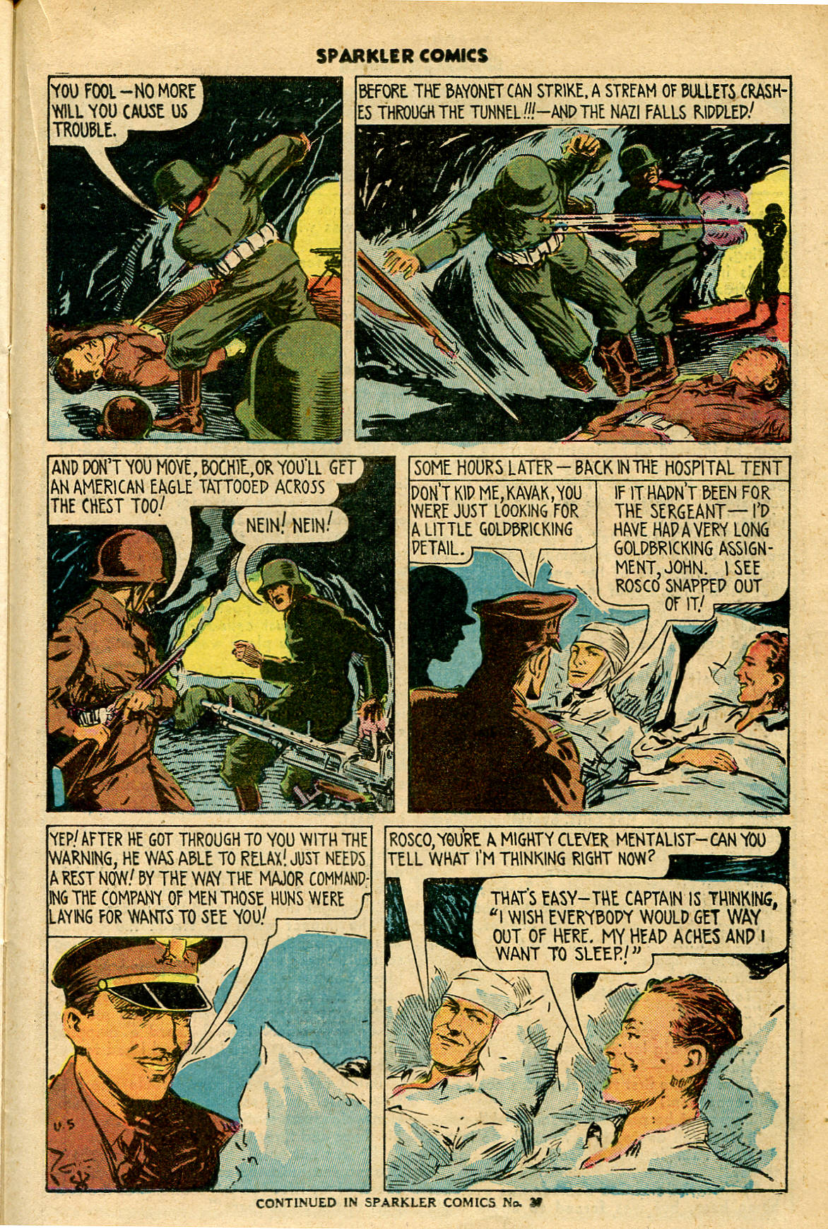 Read online Sparkler Comics comic -  Issue #36 - 33