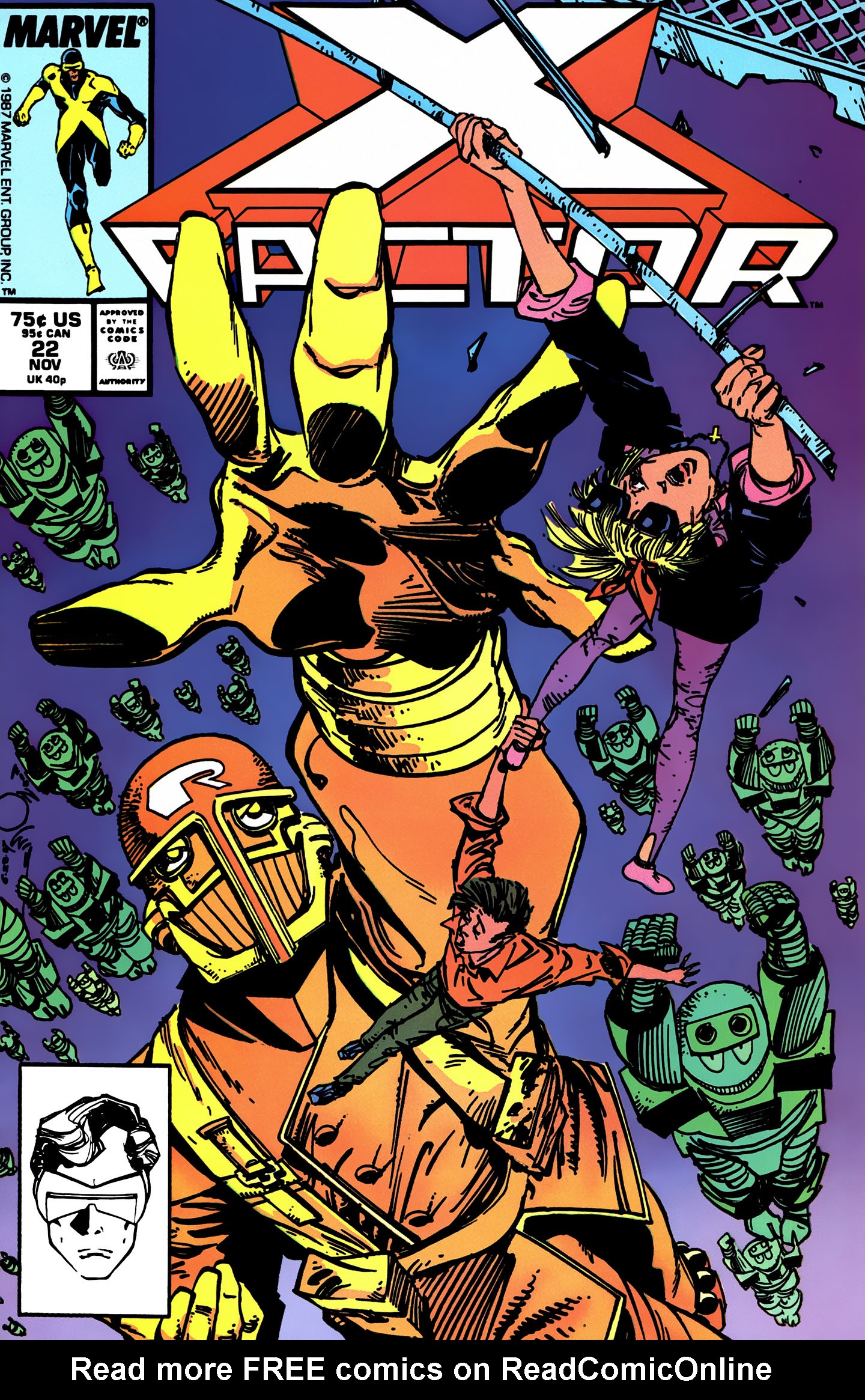 Read online X-Factor (1986) comic -  Issue #22 - 1