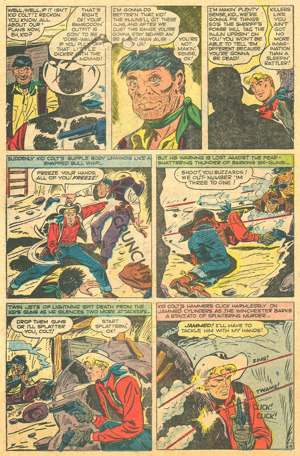 Read online Kid Colt Outlaw comic -  Issue #9 - 32