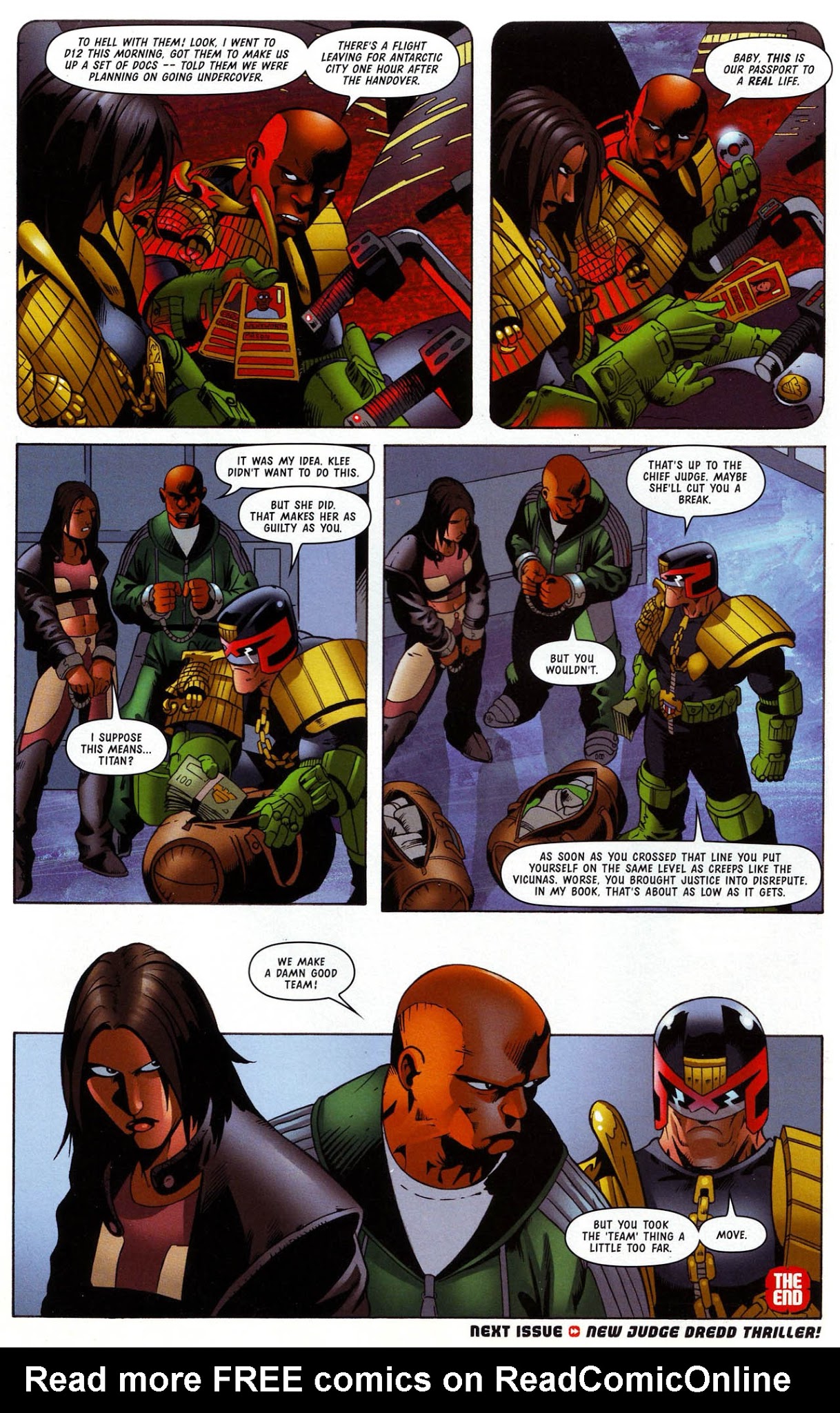 Read online Judge Dredd Megazine (vol. 4) comic -  Issue #8 - 18