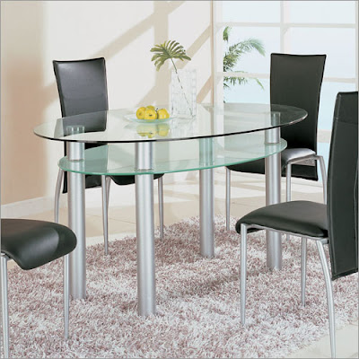  Home Furniture on Home Decor  Glass Dining Sets