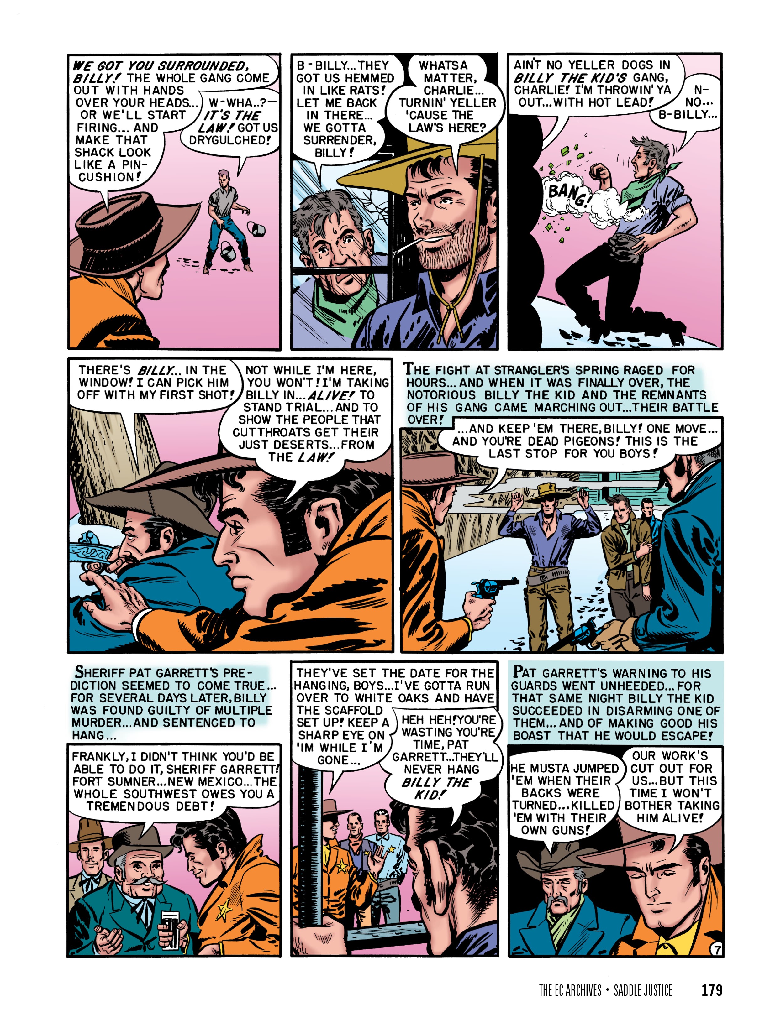 Read online The EC Archives: Saddle Justice comic -  Issue # TPB (Part 2) - 81