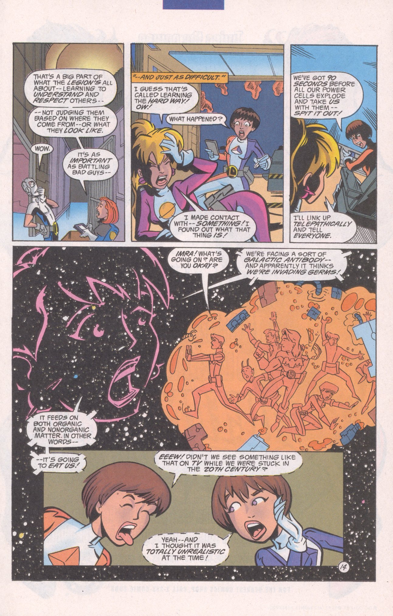 Read online Adventures in the DC Universe comic -  Issue #10 - 16