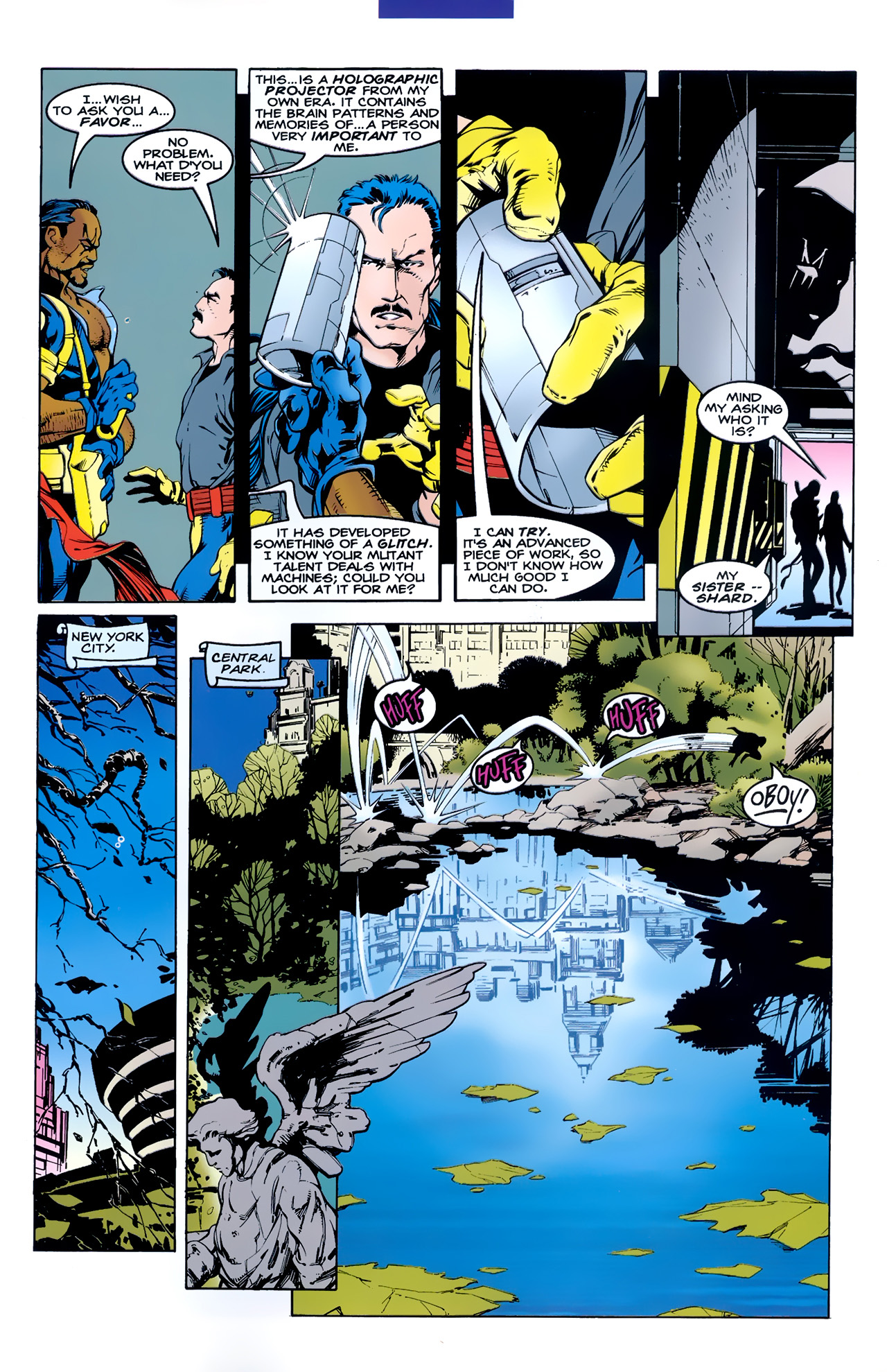 Read online Bishop comic -  Issue #1 - 10