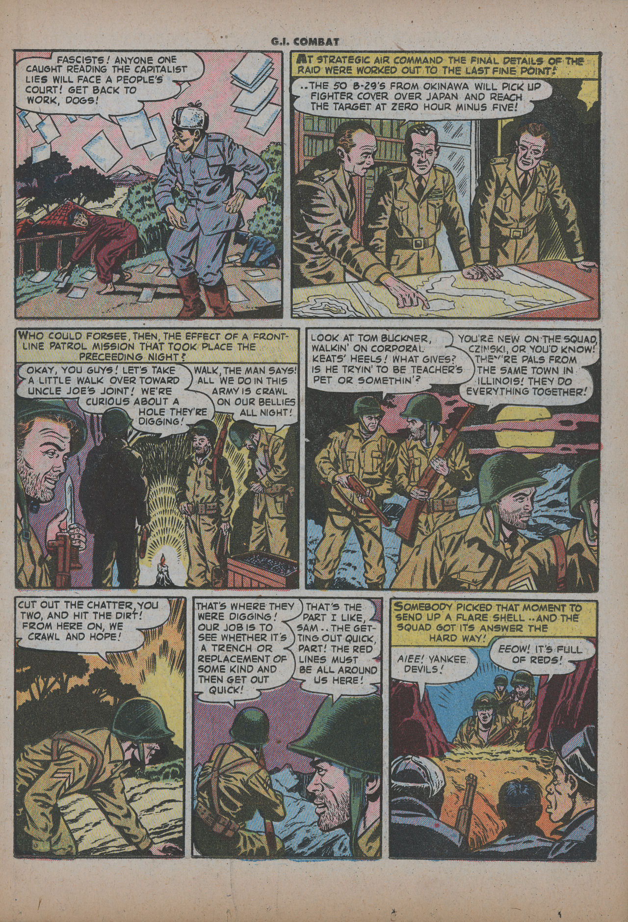 Read online G.I. Combat (1952) comic -  Issue #30 - 19