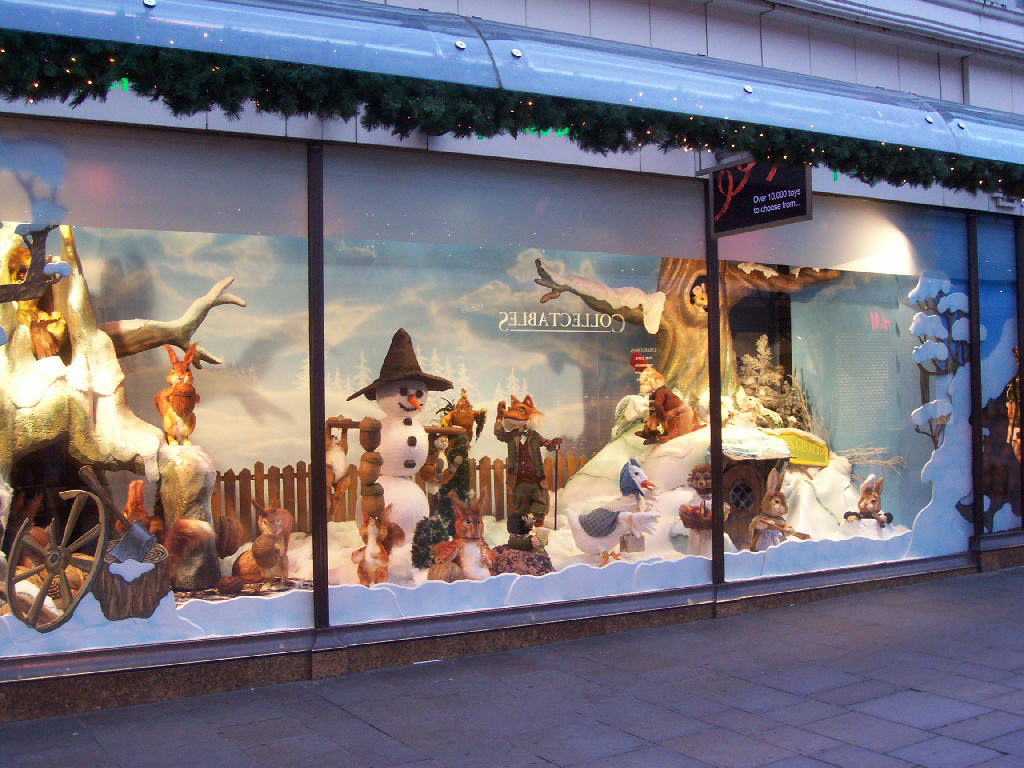 Photographs Of Newcastle: Fenwicks Window 2007