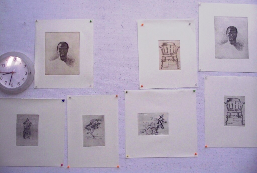 Orange explains it all: back to printmaking