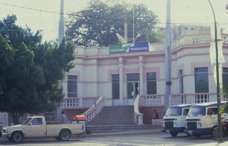 Actual oficina de Telegráfos Nacionales de Culiacán Rosales