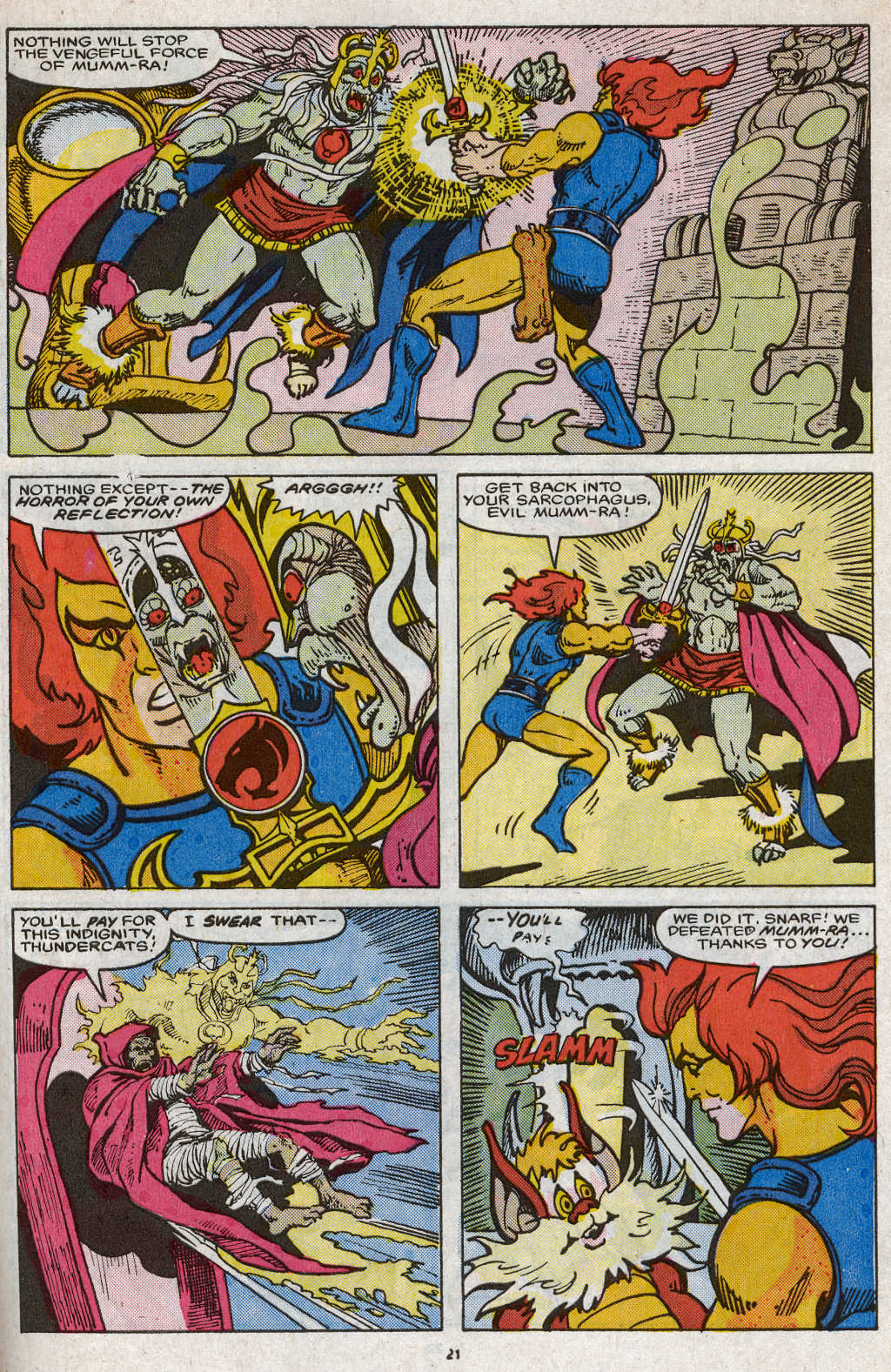Read online ThunderCats (1985) comic -  Issue #13 - 31