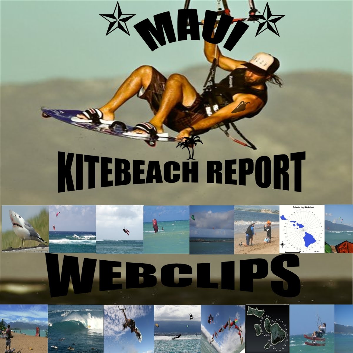 Maui Kitebeach Report- Webclips