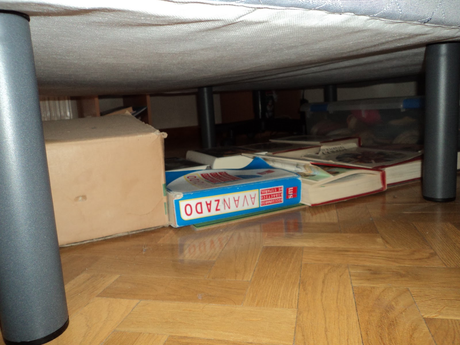 Sonrisas literarias: ¿Qué escondo debajo de mi cama?