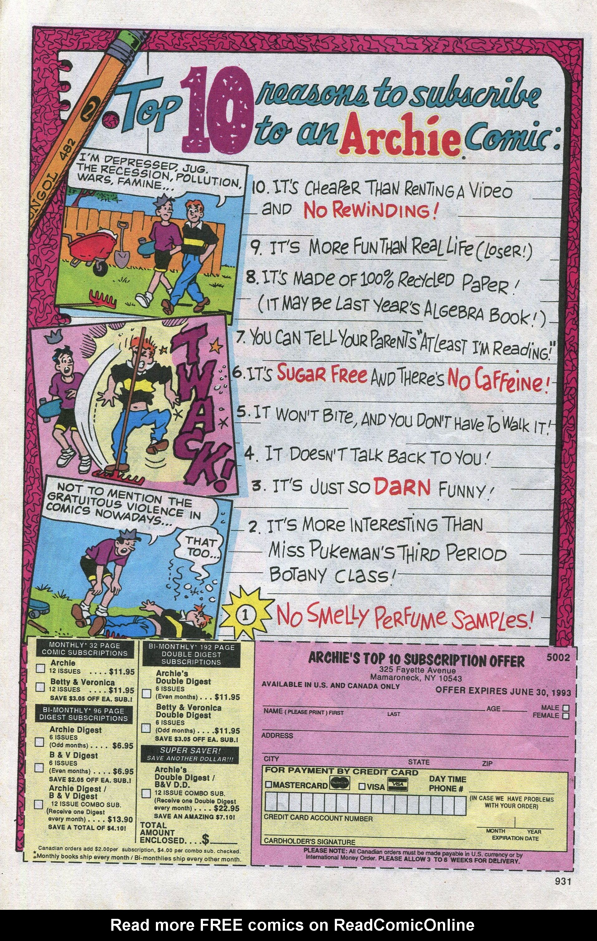 Read online Archie & Friends (1992) comic -  Issue #4 - 10