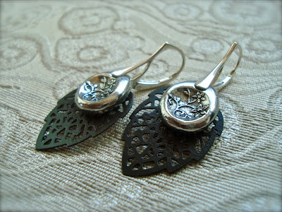 shoutrinse earrings ezel findings silver