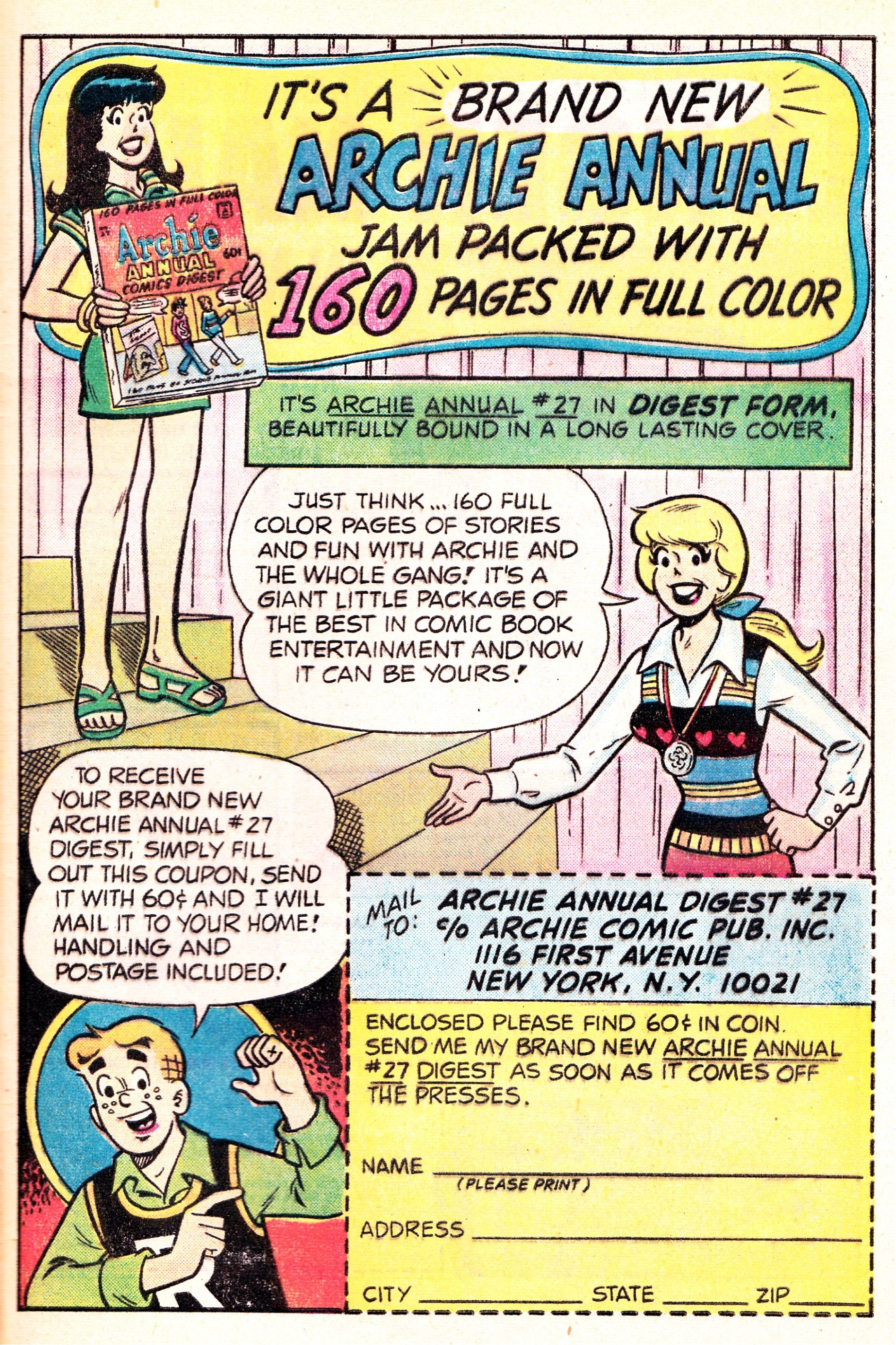 Read online Archie's TV Laugh-Out comic -  Issue #32 - 33