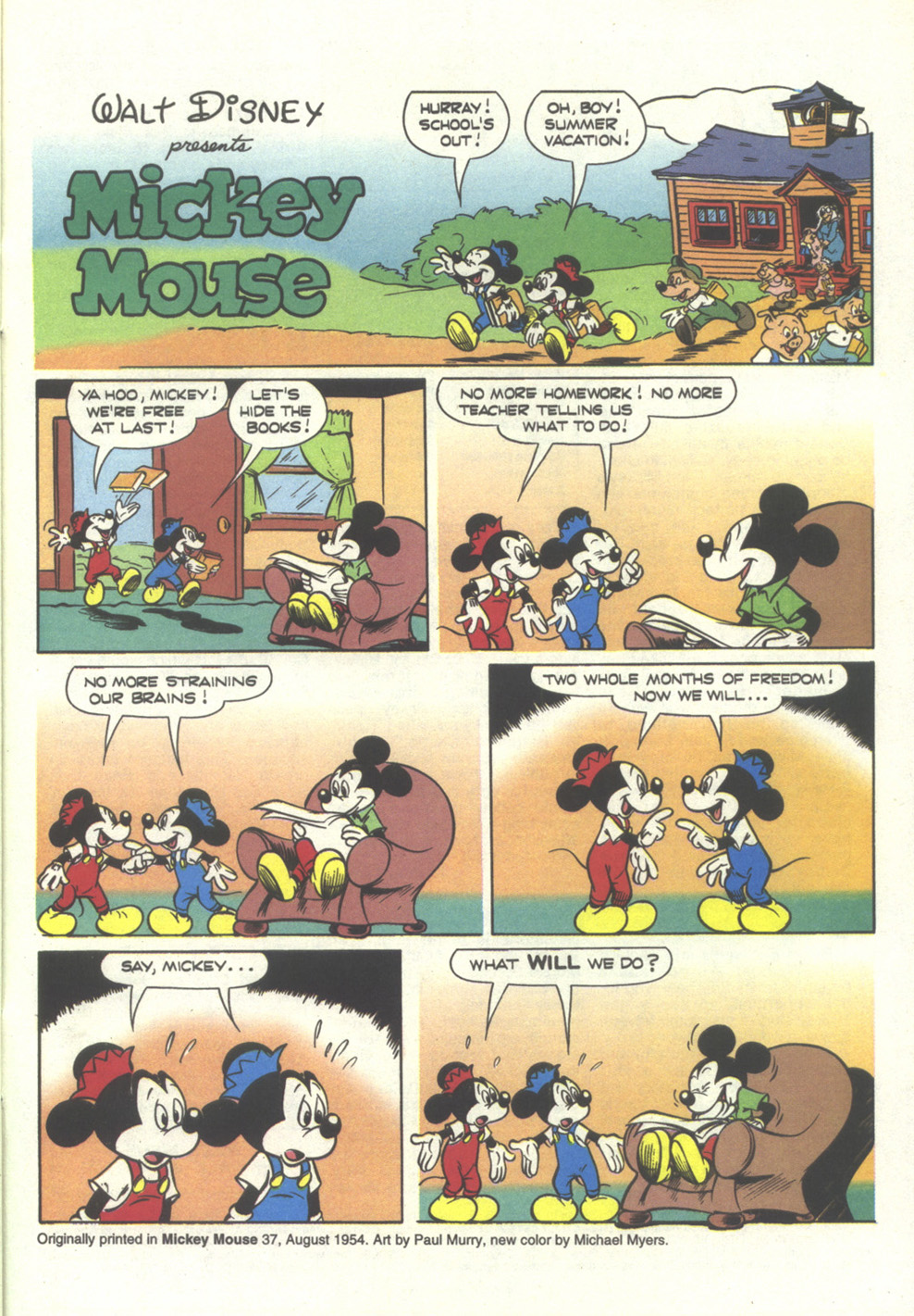 Read online Walt Disney's Donald and Mickey comic -  Issue #30 - 33